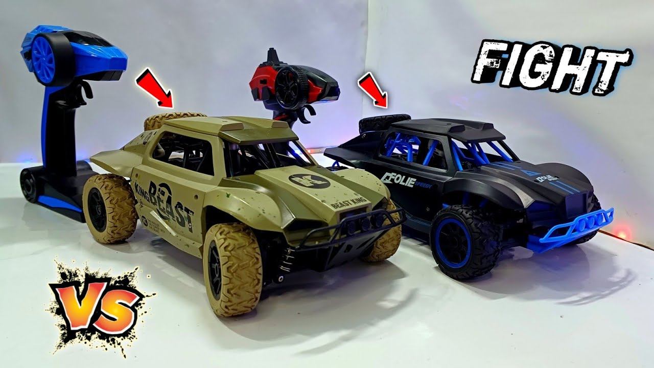 Rc 4X4 Beast King VS Sports G Folie Truck | Rc Truck Fight |- Midnight Toy Unboxer смотреть онлайн