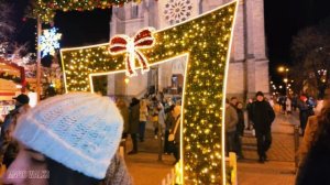 Рождественская Прага: прогулка по вечернему рождественскому рынку | Расслабляющая атмосфера 4K