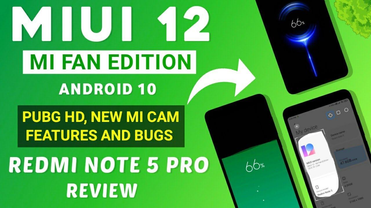 MIUI 12 Mi Fan Edition Android 10 Port For Redmi Note 5 Pro | Safety Net, PUBG HD, Features And Bug смотреть онлайн