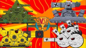 Эволюция Мега танков БОССОВ - Мультики про танки