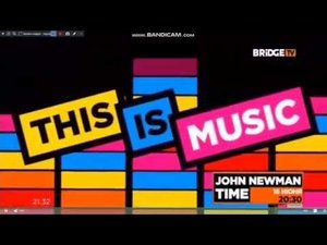 фрагмент MUSIC ROLL и заставка this is music на BRIDGE TV (14.06.2018)