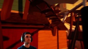 hello neighbor акт 3 кепка, синяя карточка первое и провальное посещение подвала