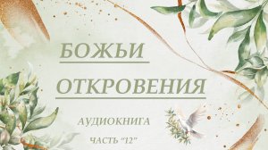 12. Божьи откровения - Елизавета Ханис (сестра Витуция). Аудио книга.