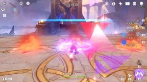 Genshin Impact ● Подземелье: Шпиль одинокого просветления. Благословение: Семь чувств IV.