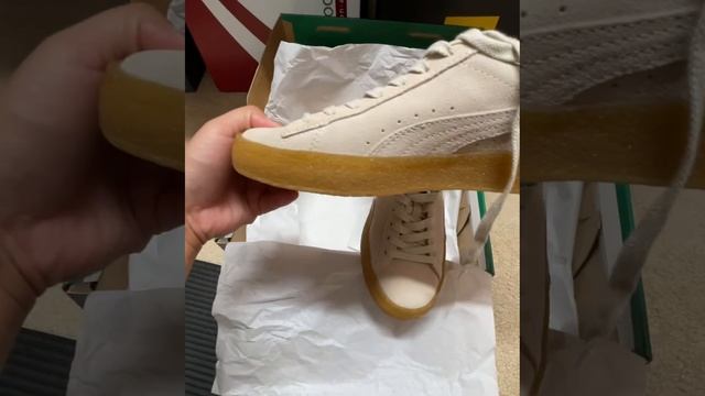 ASMR unboxing Puma suede crepe смотреть онлайн