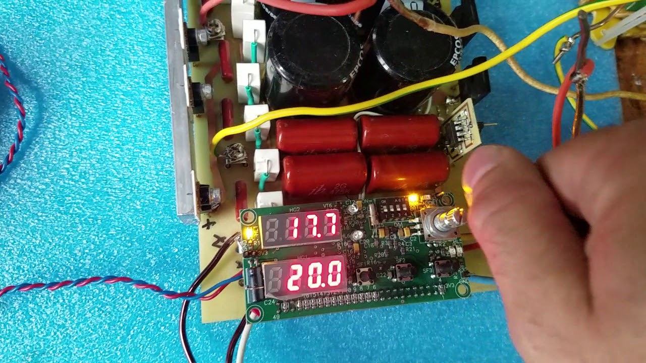 Зарядное устройство на контроллере. смотреть онлайн