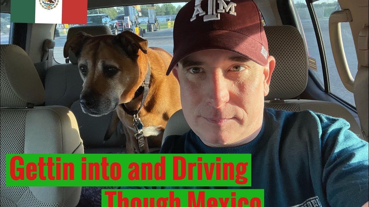 US/Mexico Border Crossing at Los Indios and driving to Chetumal смотреть онлайн