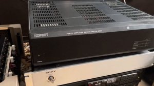 Корвет 200ум-088 и Sony ta-nr1. Я просто их сравнил. Всегда хотелось так поэксперементировать!