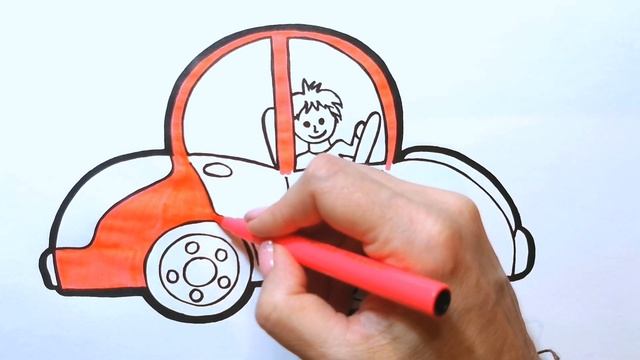 АВТОМОБИЛЬ / ШОФЕР ЕДЕТ НА МАШИНЕ / Нарисуй Ка смотреть онлайн