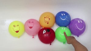 Сборник Воздушные Шарики с водой Учим цвета Песня про шарики Поем Шарик где же ты