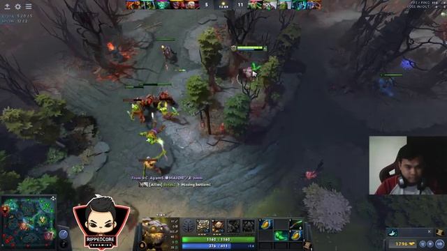 Dota 2 | Party MMR playin OFFLANE only,smurfing [Malay] смотреть онлайн