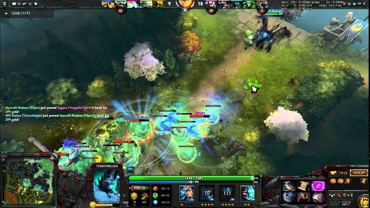 Terrorblade Dota 2 Rampage смотреть онлайн