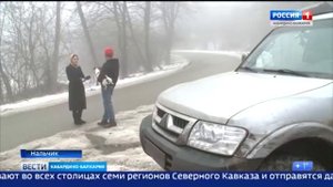 Блогер-автопутешественник Руслан Внедорожный и его пес по кличке Ричи побывали в Нальчике