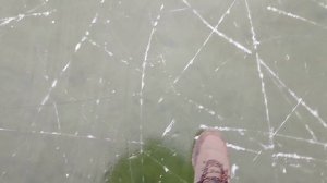 Первый лёд 2024 озеро Тургояк