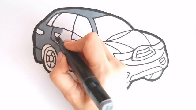 ЛЕГКОВОЙ АВТОМОБИЛЬ / Нарисуй Ка смотреть онлайн