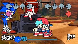 Friday Night Funkin' VS Sonic But Boyfriend Steps on Sonic's Jays UNCENSORED | My Jays Song (Hard)