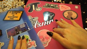 АСМР | Таппинг , Наклейки , Истории | Asmr | Tapping , Tracing , Close Whispering