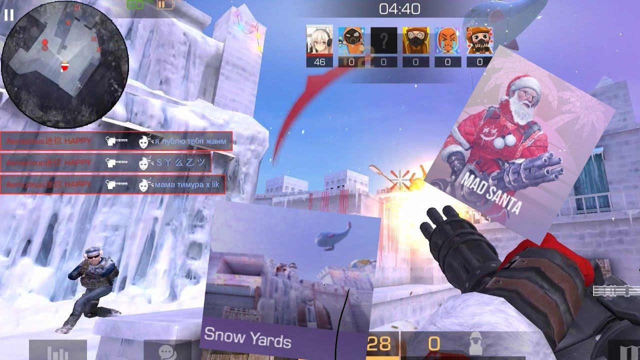 Update 0.22.0.Standoff 2./ mode Mad Santa / Map Snow Yards 😍🥶/ смотреть онлайн