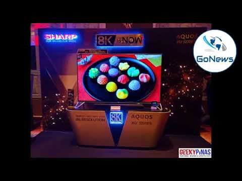 Sharp Unveils Asian And European Release Dates Of AQUOS 8K TV смотреть онлайн