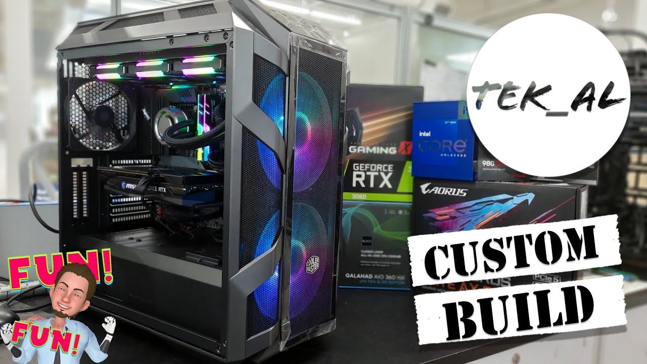 Mastercase H500M Build | i9-12900K | Galahad AIO 360 (time lapse) смотреть онлайн