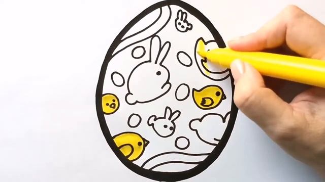 ПАСХАЛЬНОЕ ЯЙЦО / ПАСХА / Нарисуй Ка смотреть онлайн