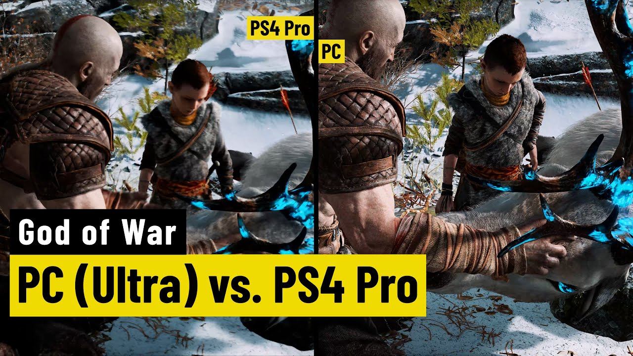 God of War | PC (Ultra) vs. PS4 Pro смотреть онлайн