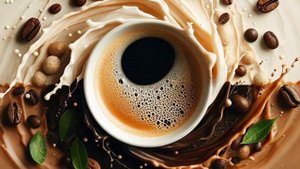 Заставка чай, кофе. Креативный ролик.