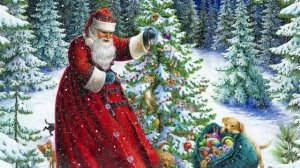 дед мороз спускается