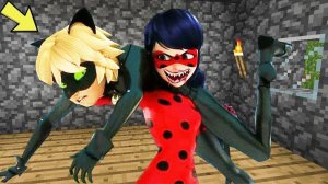 МОНСТР ЛЕДИ БАГ EXE ХОЧЕТ УБИТЬ СУПЕР КОТА В МАЙНКРАФТ ЛЕДИ БАГ И СУПЕР КОТ 4 СЕЗОН MINECRAFT