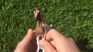 Распаковка кобылы пинтабиана Шляйх / Unboxing Schleich Pintabian mare