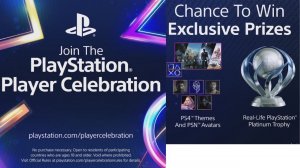 PlayStation Player Celebration Rewards Free PS4 Themes and Avatars And Much More