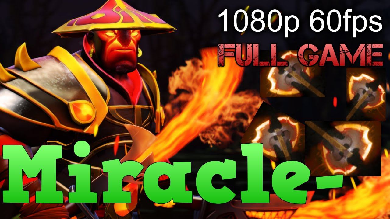 Miracle plays Ember Spirit #1: Miracle vs NoOne. Dota 2 Full game. смотреть онлайн