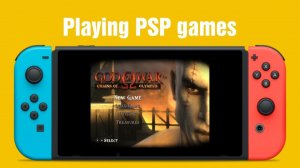 PSP games on the Nintendo Switch, RetroArch