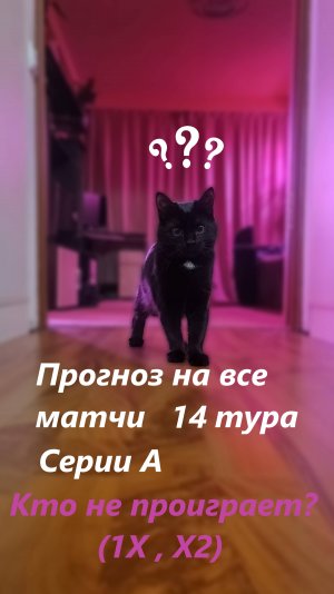 Прогноз на 14 тур Серии А