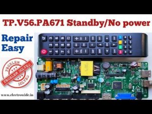 TP.V56.PA671 STANDBY PROBLEM # NO POWER#LED TV#POWER PROBLEM
