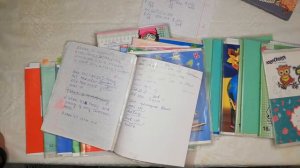 Обзор на мои тетради