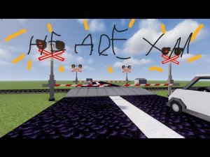 майнкрафт. Поезда. Сломался ра1-033. машинист