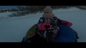 Ватрушки прошлой зимой