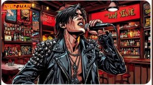 продолжение выступления виртуальной рок группы Neuroman в виртуальном баре Haos