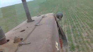 Дт-75 боронование озимки.