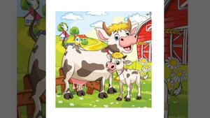 Стихи про домашних животных. Стихи про корову.