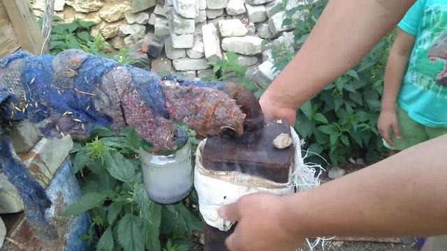 Копчение утки в самодельной бюджетной коптильне🦆🦆. смотреть онлайн