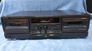 №013-Кассетная дека Technics RS-TR474 Var.2, обзор работы