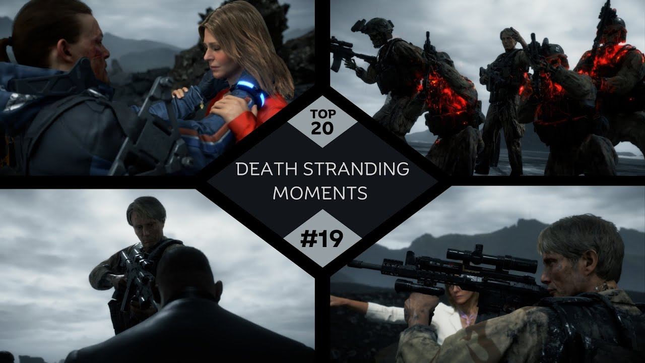 Die-hardman and Clifford in Amelie's beach | Death Stranding #28| My Top #19 Moment of the game смотреть онлайн