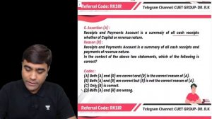 Sample Paper - 4 | Part - 1 | Accountancy | Last Mile to CUET 2022 | Dr Rajat Khandelwal