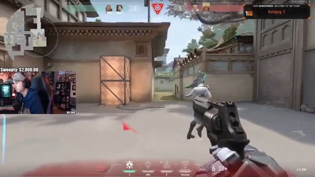 Summit1g & Shroud's Team Getting Destroyed By VALORANT DEVS Team (GAME 2)