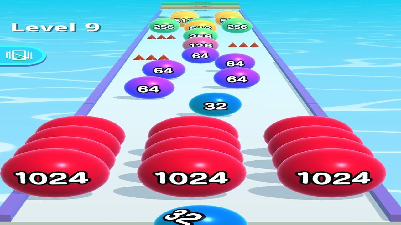RED BLUE GREEN COLOR CHANGE BALL GAMEPLAY - 99