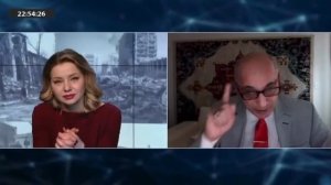 Рамиз Юнус преподал урок украинской журналистке. Азербайджан -Армения.