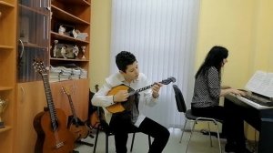 Шелковой Максим. С. Федоров "РУМБА - ШУРУМБА" преп. Ананикова М. Г. концерт. Попова Е. С.