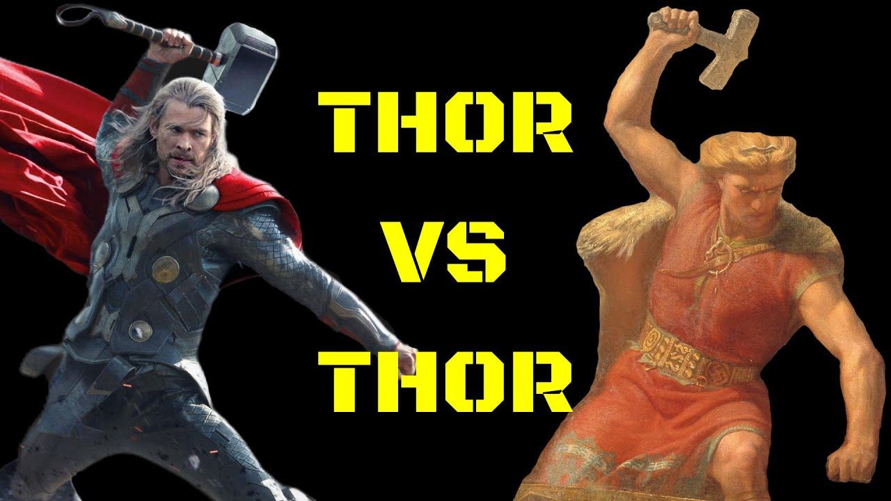 Thor or MYTH vs Thor of MARVEL, WINNER IS WHO!?!? смотреть онлайн